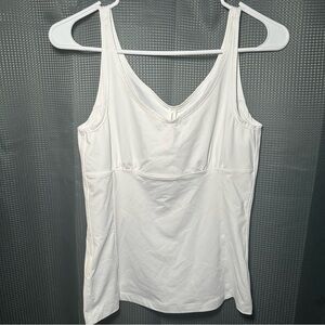Miracle Body White Sleeveless Shaping Top Size Medium